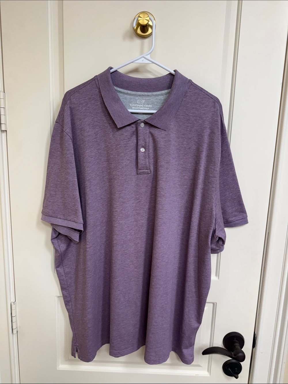 Vineyard Vines Heather Lilac Polo